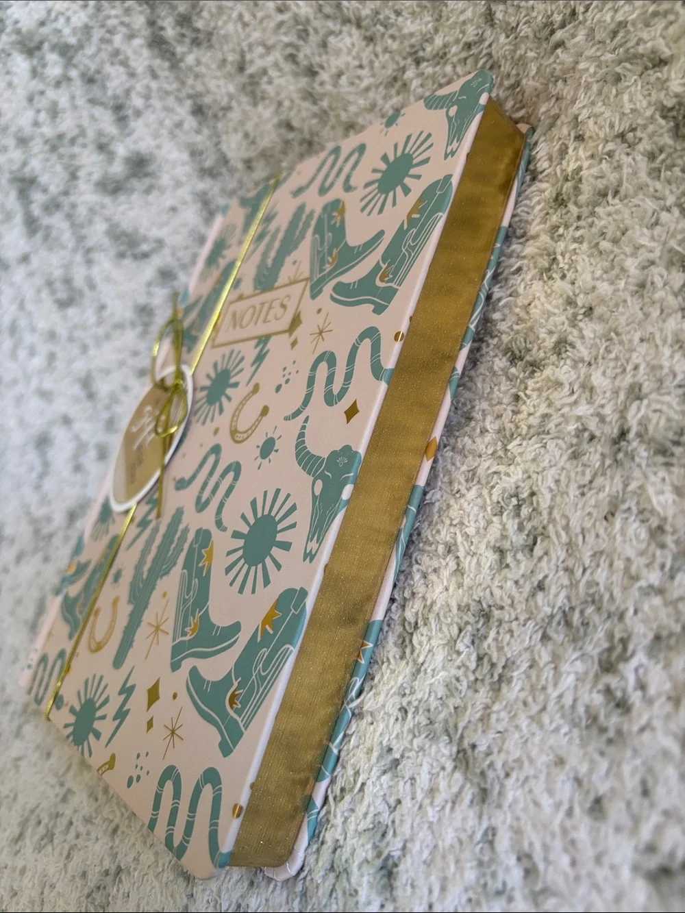 Santa Fe Western Stylized Journal Notebook NWT James Burke ~160pgs